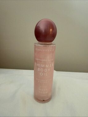 Rosy Glow Shimmer Body Oil - Pink